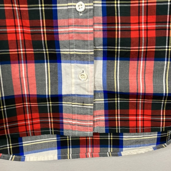 J Crew contrast plaid button down shirt - Picture 9 of 9